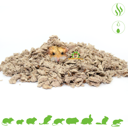 Chipsi Carefresh Original Lecho de papel marrón para roedores y conejos