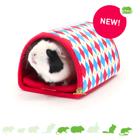 HayPigs Harlequin Tunnel 24 cm voor Knaagdieren!