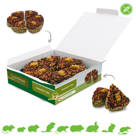 JR Farm Ciasto świąteczne bez zbóż 13 cm Bez zbóż