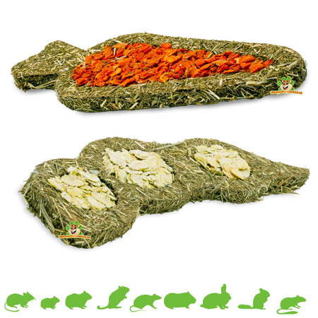 JR Farm ¡Caja de verduras para roedores y conejos!