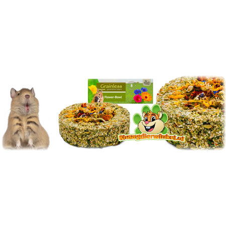 JR Farm Miska Kwiatowa 10 cm Bez Zbóż