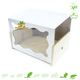 Knaagdierwinkel® Chinchilla Sandkasten Badehaus Aluminium & Holz 36 cm