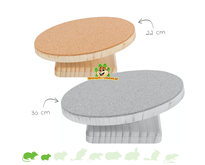 Houten Running Disc met kurk