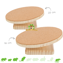 Wooden Running Disc with cork