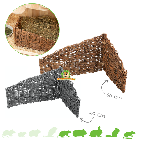 Trixie Corner Wall Willow for Hamsterscaping