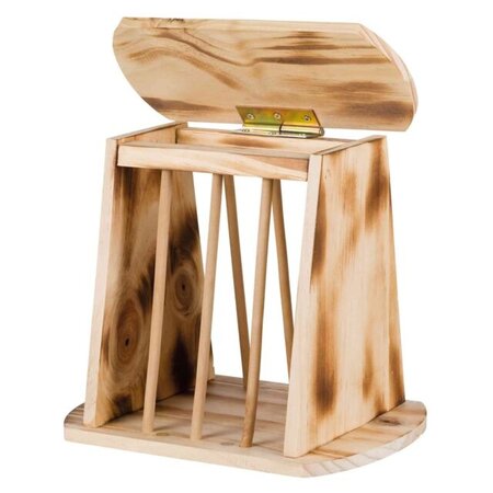 Trixie Hay Rack Flamed with Lid 25 cm for Hay