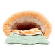 Carrot Plush Sleeping Bag 40 cm for rats, guinea pigs, and ferrets