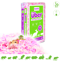 Paper Bedding Pink & White 36 Liter