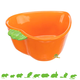 Trixie Food Bowl & Water Bowl Carrot 12 cm