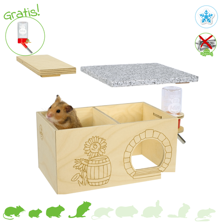 ʄʋʀɬɨɴɡ Maison multi-pièces en granit Goldi SMALL