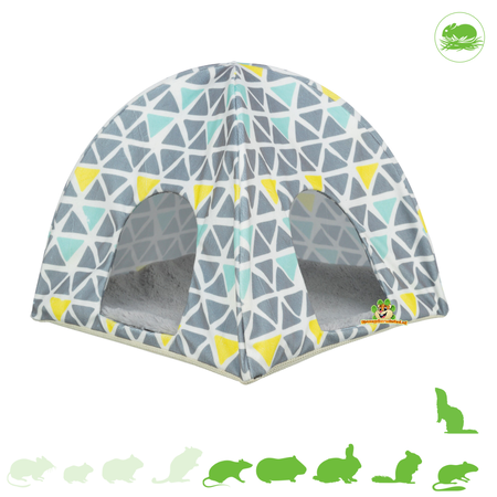 Trixie Tienda de campaña para roedores de 37 cm para roedores y conejos.