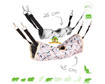 Rodent Hanging Tunnel Clara for Rodents & Ferrets!!