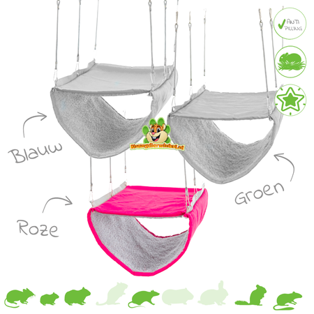Trixie Hangmat met 2 etages 30 cm voor Ratten, Muizen en Fretten