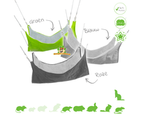 Hammock 45 cm for Rodents, Rabbits & Ferrets!