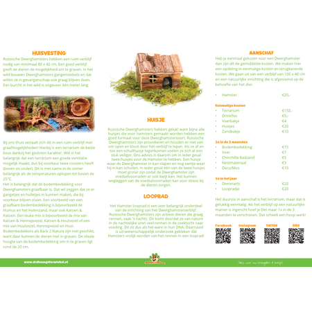 Chomik rosyjski karłowaty (rezerwat chomików)