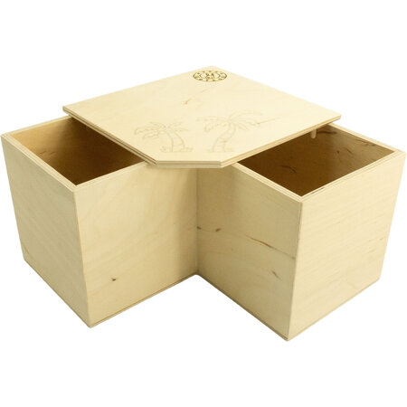 Getzoo Baño de arena Marley de 25 cm para hámsteres, jerbos y ratas.