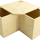 Getzoo Baño de arena Marley de 25 cm para hámsteres, jerbos y ratas.