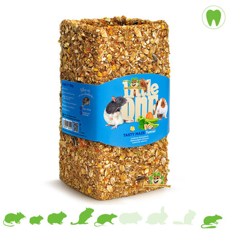 Mealberry Little One Tasty Maze Tunnel voor Knaagdieren en Konijnen