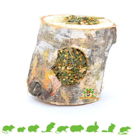 JR Farm Rouleau à grignoter en bois