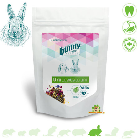 Bunny Nature Zdrowie URO Niska zawartość wapnia 800 gramów