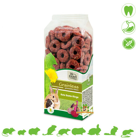 JR Farm Getreidelose Rote-Bete-Ringe