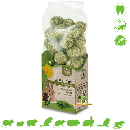 JR Farm Boules vitaminées sans céréales aux épinards 150 g