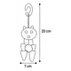 Ikor Halloween Speeltje 20 cm voor Knaagdieren & Konijnen