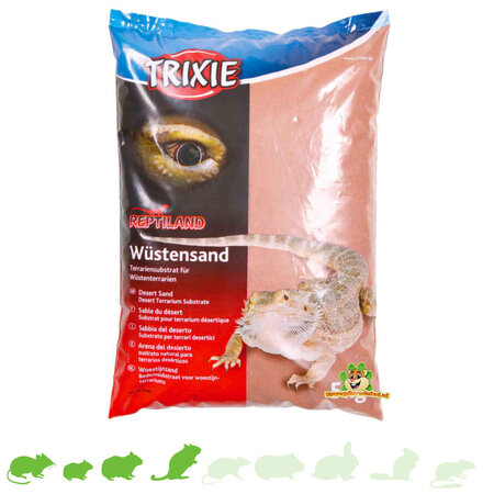 Trixie Sable rouge du désert 5 kg pour l'aménagement paysager des hamsters