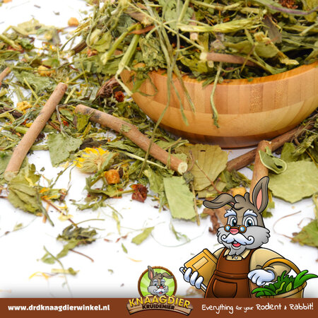 Knaagdier Kruidenier Mezcla Herbal Denta para roedores y conejos