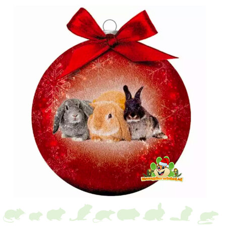 Bauble Christmas Ball Rabbit