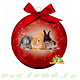 Boule de Noël Lapin
