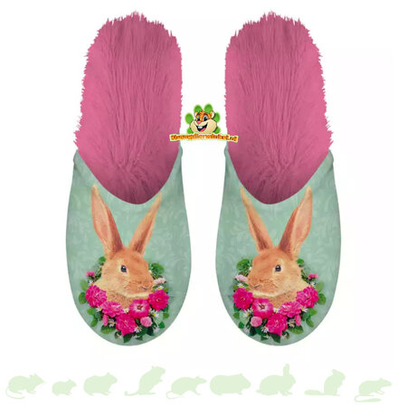 Slippers Rabbit Pink