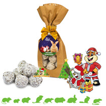 Crispy Christmas Snowballs