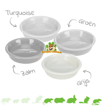 Trixie Keramik-Futternapf Karotte 14 cm