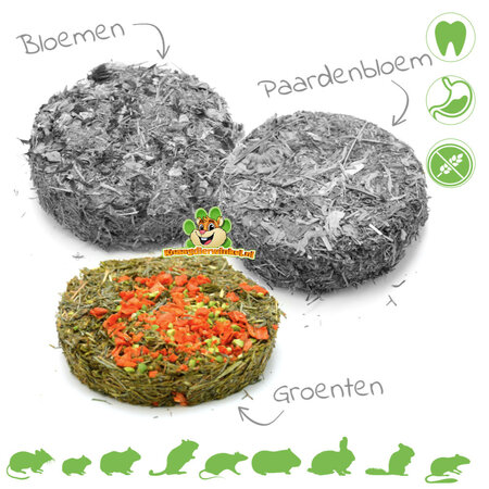 JR Farm Hay Cookie for Rodents & Rabbits