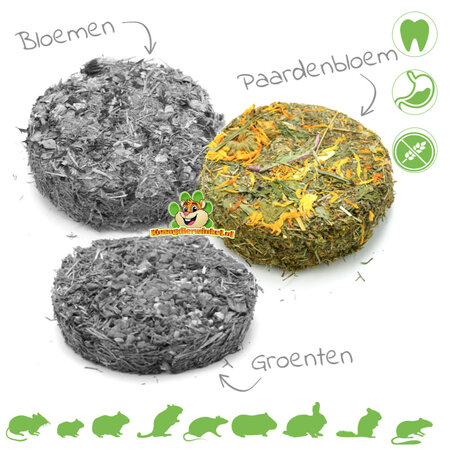 JR Farm Hay Cookie for Rodents & Rabbits