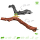 Trixie Trixie Wooden Climbing Stick for Mice, Rats and Birds!
