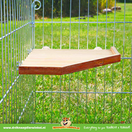Trixie Houten Plateau met Rand voor Knaagdieren