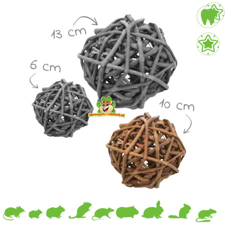 Trixie Natural Living Willow Ball for Rodents & Rabbits