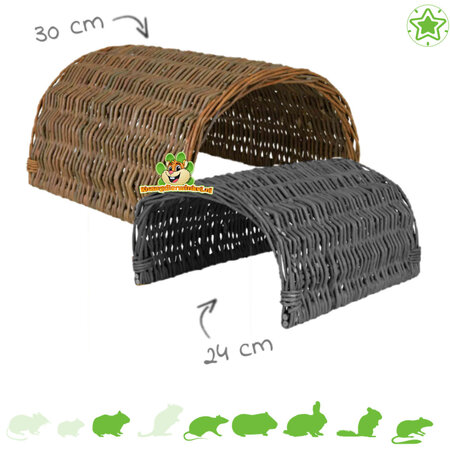 Trixie Braided Willow Bridge for Rodents & Rabbits