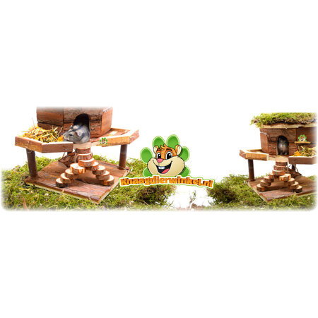 Trixie Hamsterscaping Hamsterhaus Ida 20 cm für Mäuse und Zwerghamster