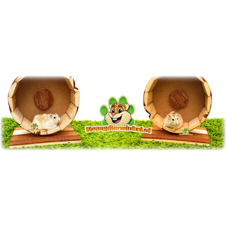 Forest Houten Looprad 23 cm voor muizen en dwerghamsters