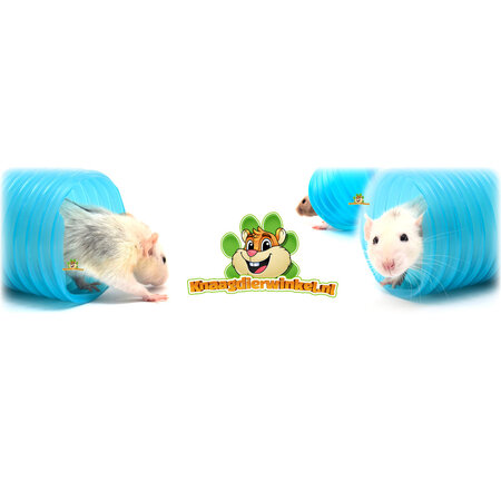 Trixie Speeltunnel Buigzaam voor Knaagdieren & Fretten!