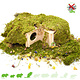 Maison d'angle bungalow à plusieurs chambres de 24 cm pour souris, hamster nain et gerbille