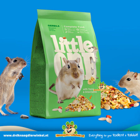Mealberry Nourriture pour gerbilles Little One 400 grammes