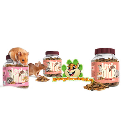 Mealberry Little One Dried Mealworms for Small Rodents and Birds