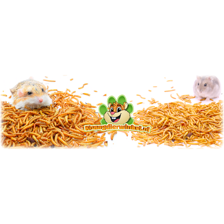 Mealberry Little One Dried Mealworms for Small Rodents and Birds