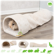 Pluche Relax Tunnel Beige 80 cm