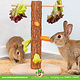 Trixie Foerageer Voerboom 36 cm voor Knaagdieren & Konijnen