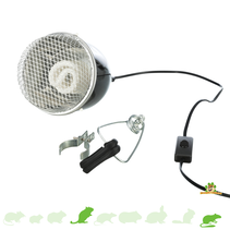 OUTLET Lámpara Reflector de Pinza con Tapa Protectora de Cables y Racor Cerámico